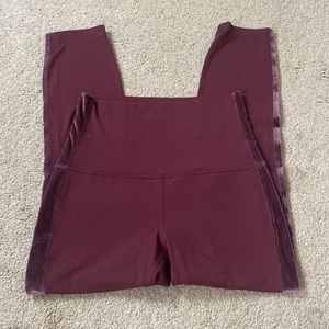 Lululemon Align Velvet Striped Leggings